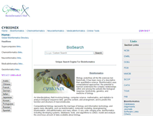 Tablet Screenshot of cybionix.com